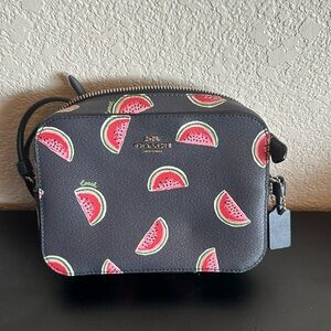 Like New Coach Navy Watermelon 🍉 Crossbody